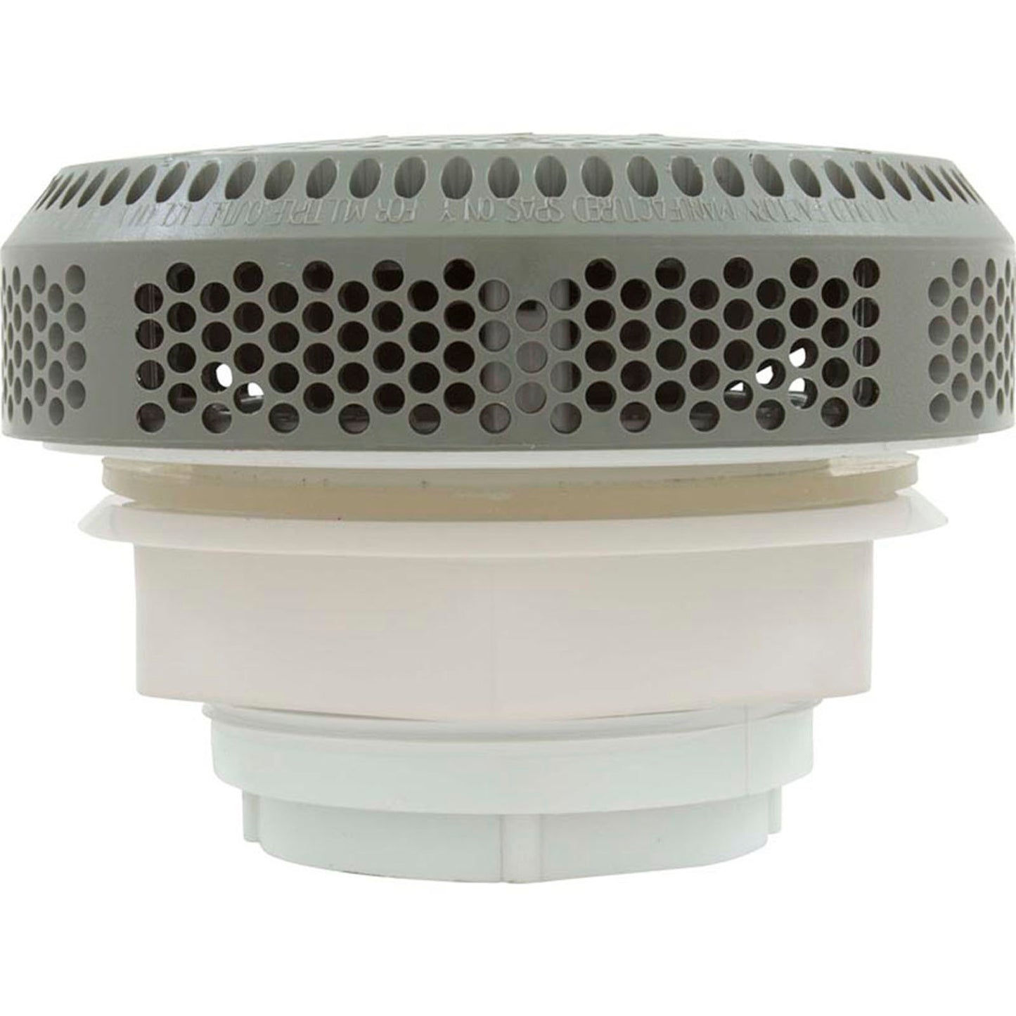 Suction Assembly,WW Super HiFlo, 5-1/8"dia, 3-1/4"hs, 2"s, Gray