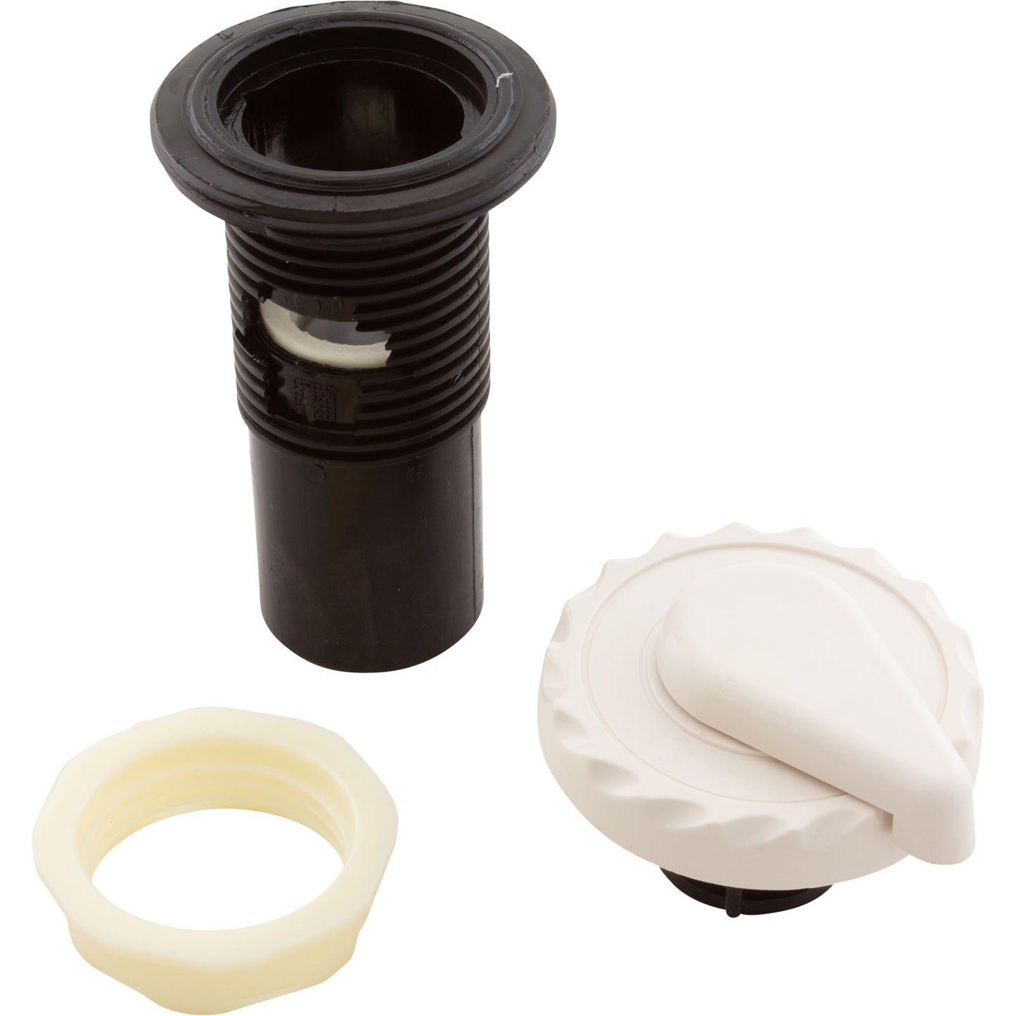 Air Ctrl, WW Silent Air, 1-5/8"hs, 2-9/16"fd, Scal, Wht, 1"