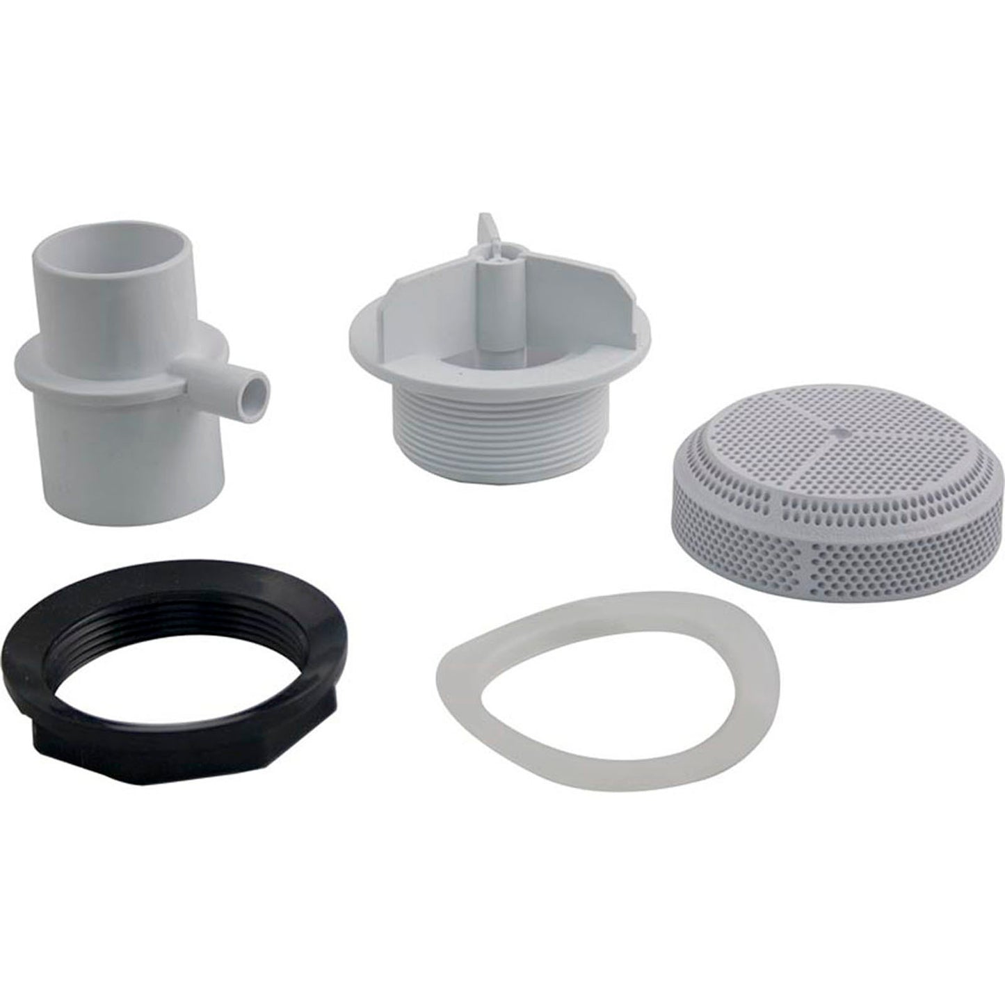 Suction Assembly, BWG/GG, 3-5/8"hs, 2"spg, Gray