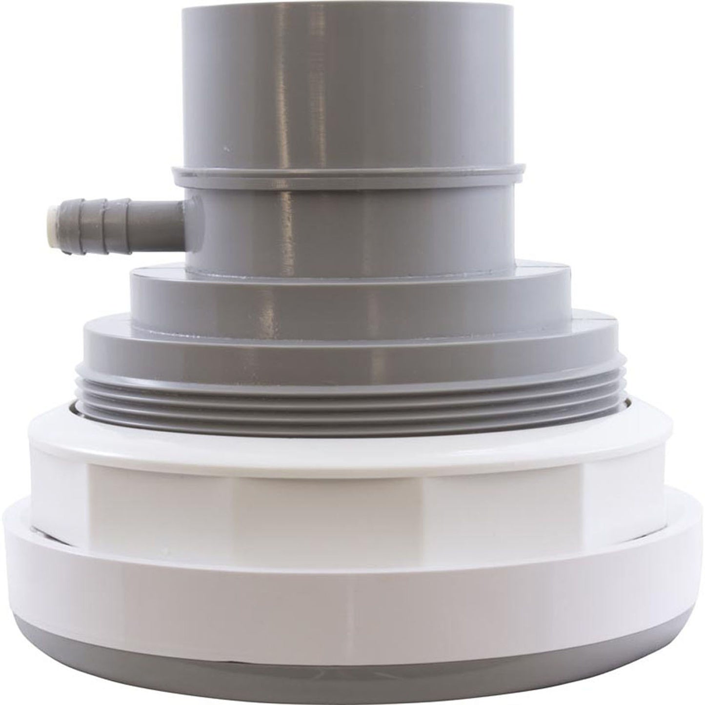 Jet Cmplt, BWG/HAI Cloudburst, 4"hs, fijo, liso, gris, a3/8"rbw2"spg