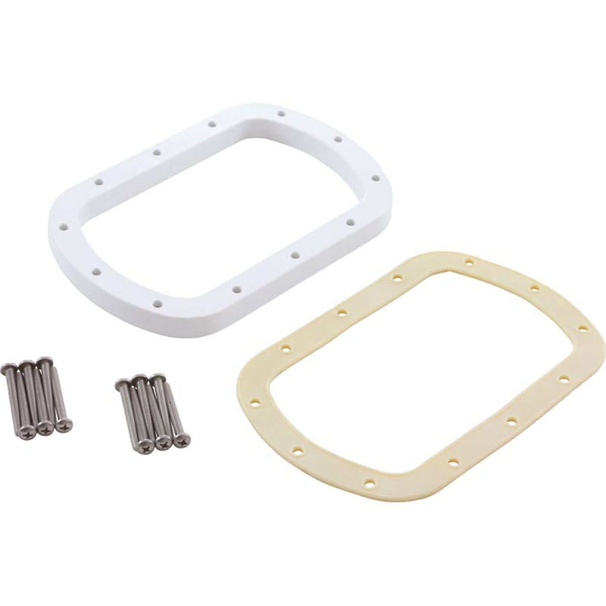 Jet Cmplt, BWG/HAI Vertassage, 6"hs, Roto, Smth, Wht, a1"sw1-1/2"s