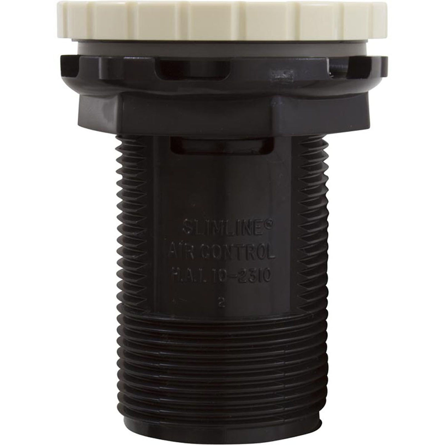 Air Ctrl, BWG/HAI Slimline, 1-3/4"hs, 2-1/2"fd, Nchd, Bone, 1"
