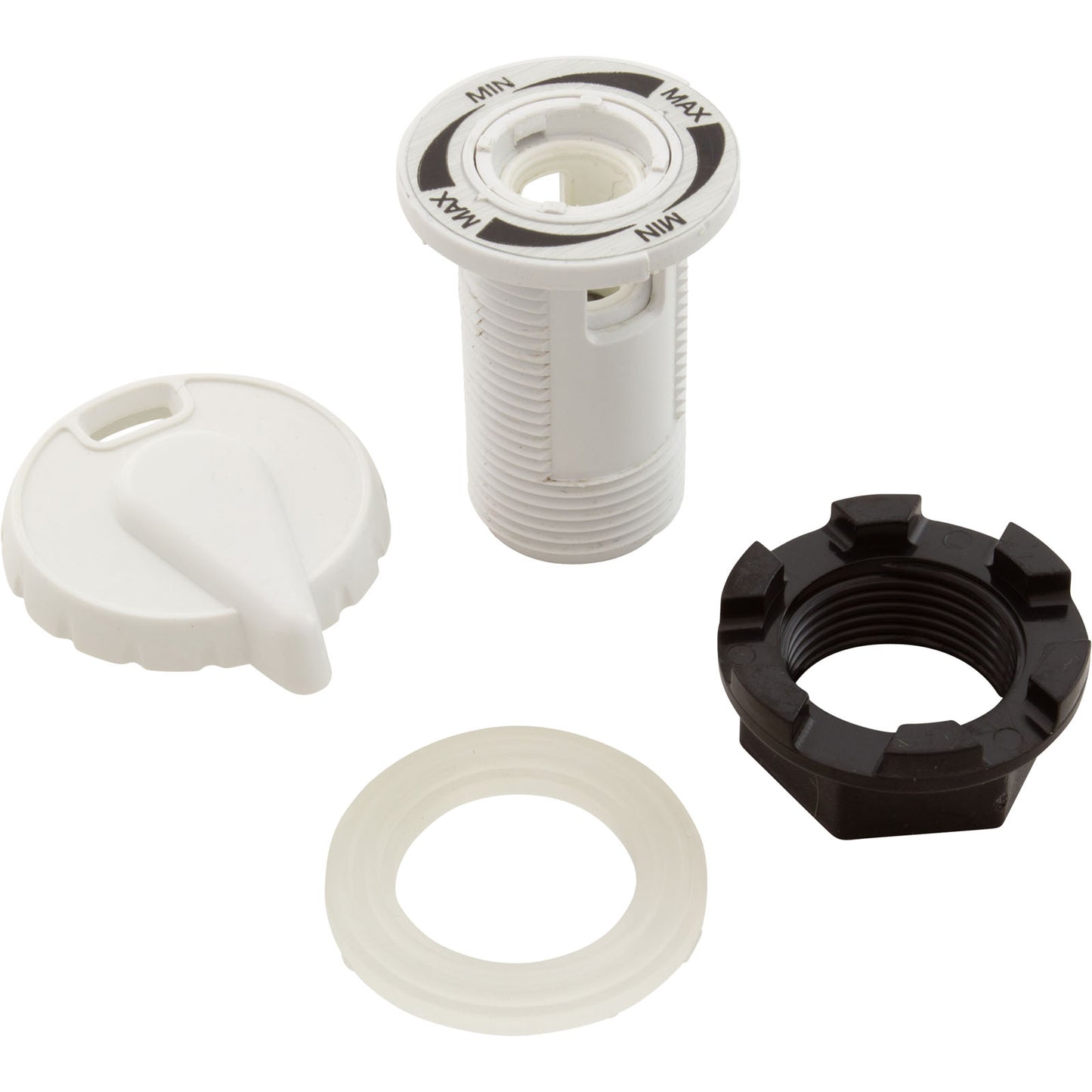 Air Ctrl, BWG/HAI Slimline, 1-1/16" de alto, 2-1/2" de ancho, rasgable, blanco, 1/2"