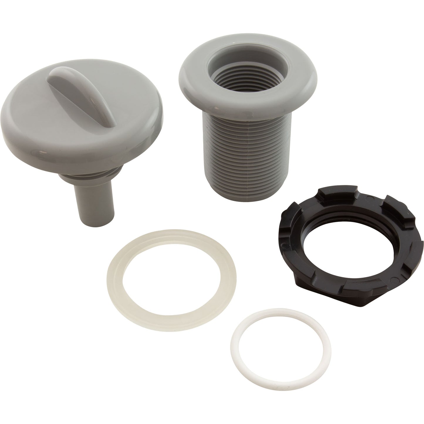 Air Ctrl, BWG/HAI Std, 1-3/4"hs, 2-5/8"fd, Crescent, Gry, 1"