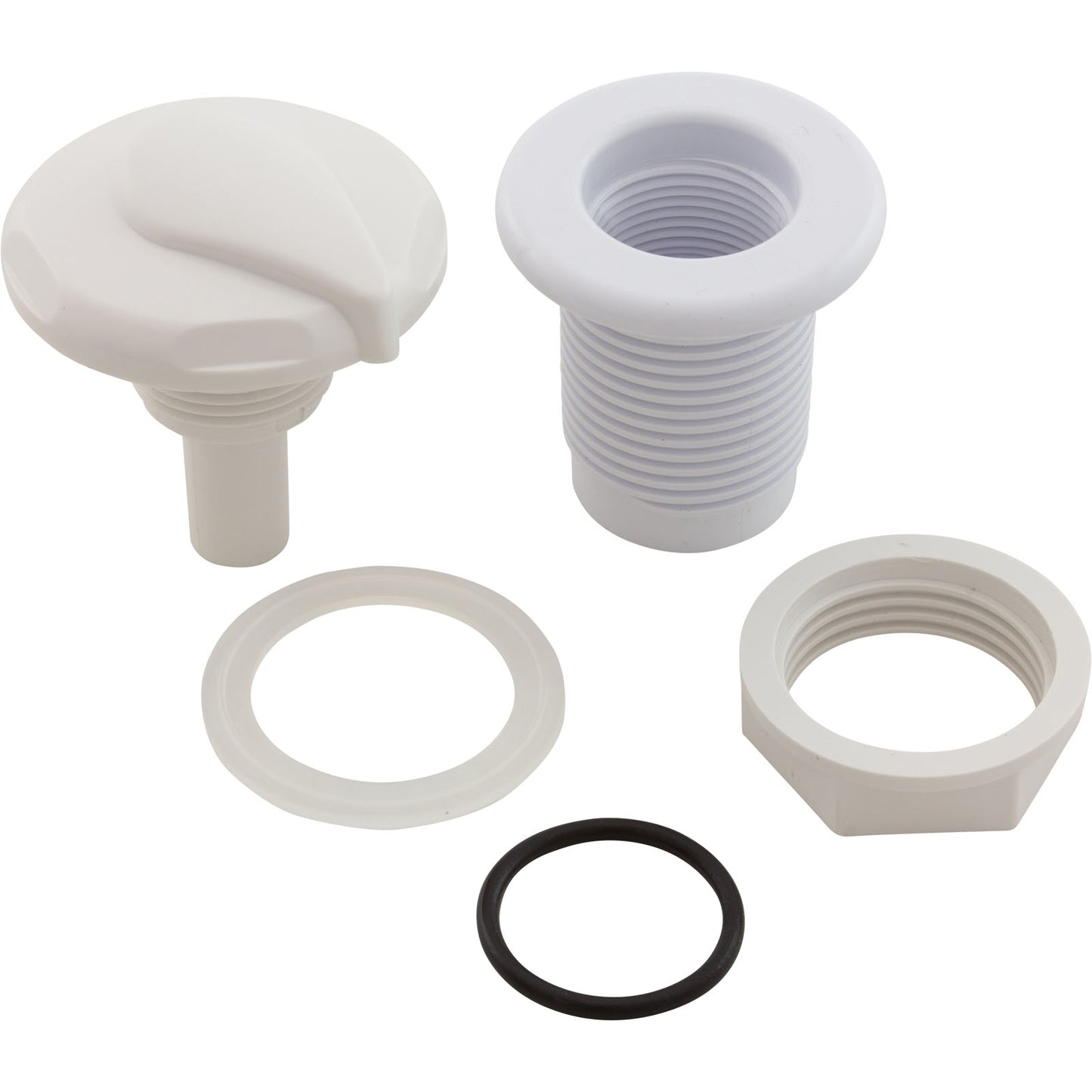 Air Ctrl, CMP, 1-3/4"hs, 2-5/8"fd, Crescent, White, 1", Gen