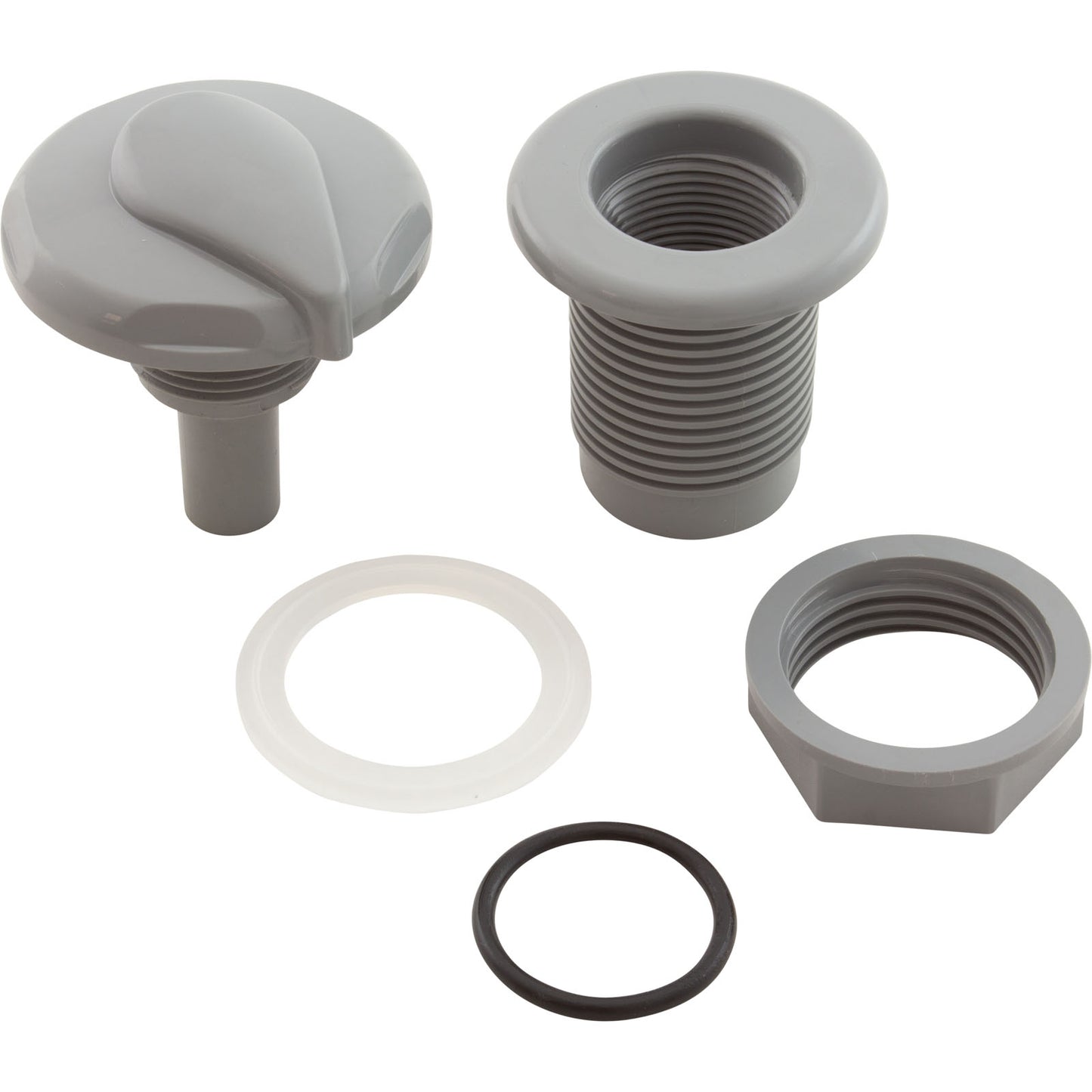 Air Ctrl, CMP, 1-3/4"hs, 2-5/8"fd, Crescent, Gray, 1", Gen