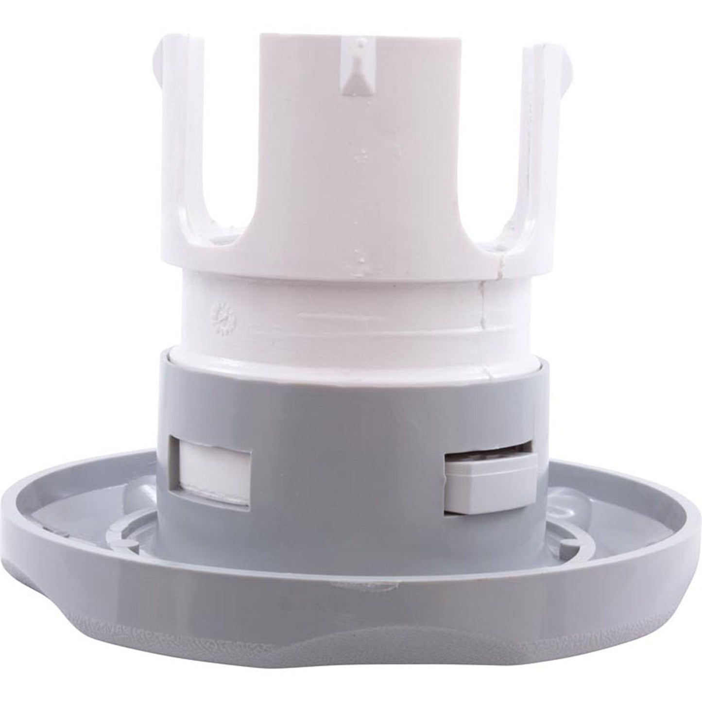 Jet Intl, BWG 3Port Diverter, 4-5/8"fd, Dir, Txt Scal, Gray