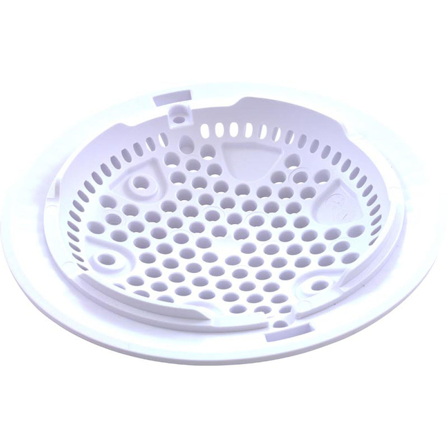 Main Drain Cover, Hayward Anti Vortex, 8"dia Round, Wht