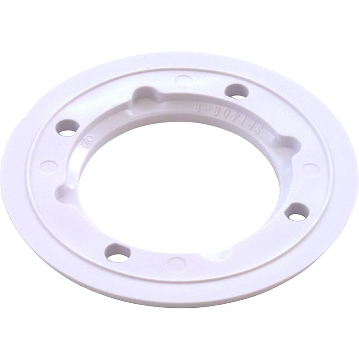 Plaque frontale, Hayward, 1-1/2"s, 3-1/2"fd, raccord d'entrée, blanc