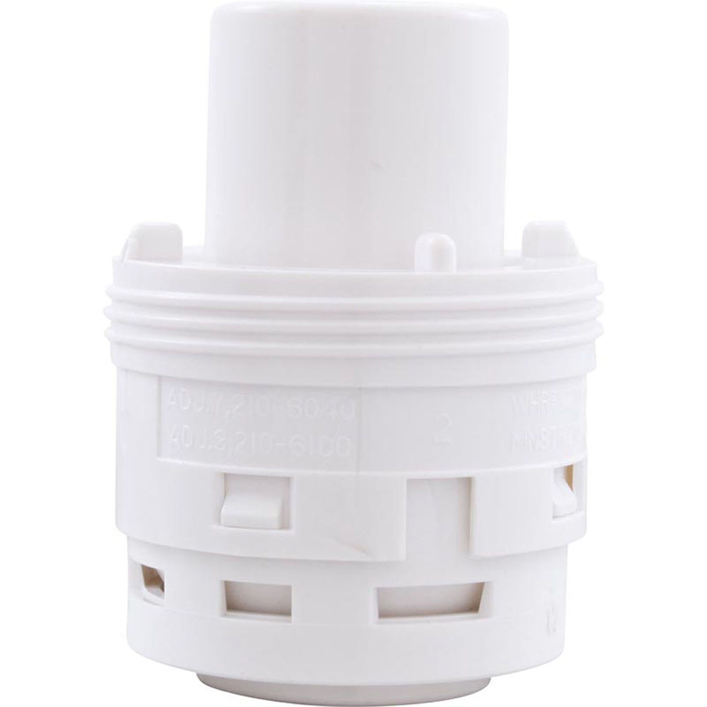 Nozzle, Waterway Poly Jet Caged Style, Directional, White