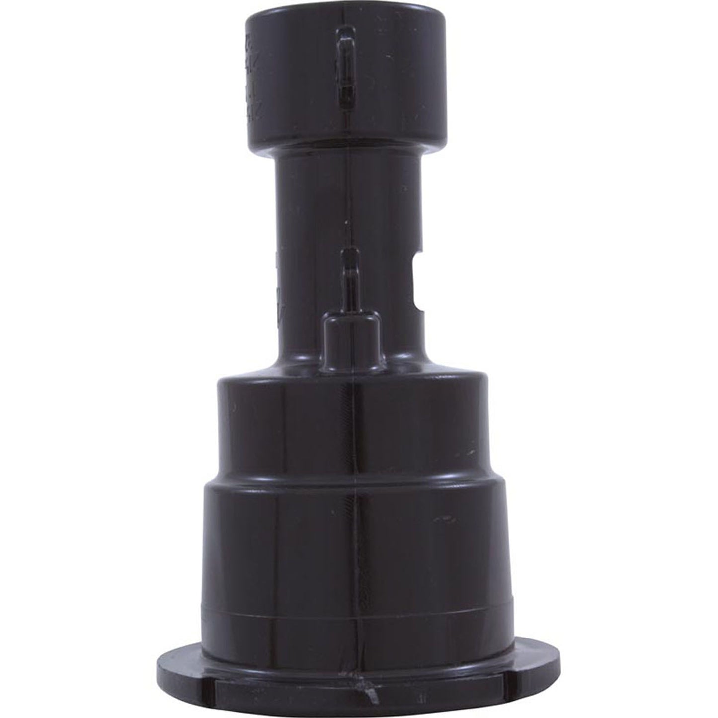 Wall Fitting, Waterway Poly Storm Gunite, 3-3/16"fd, Black