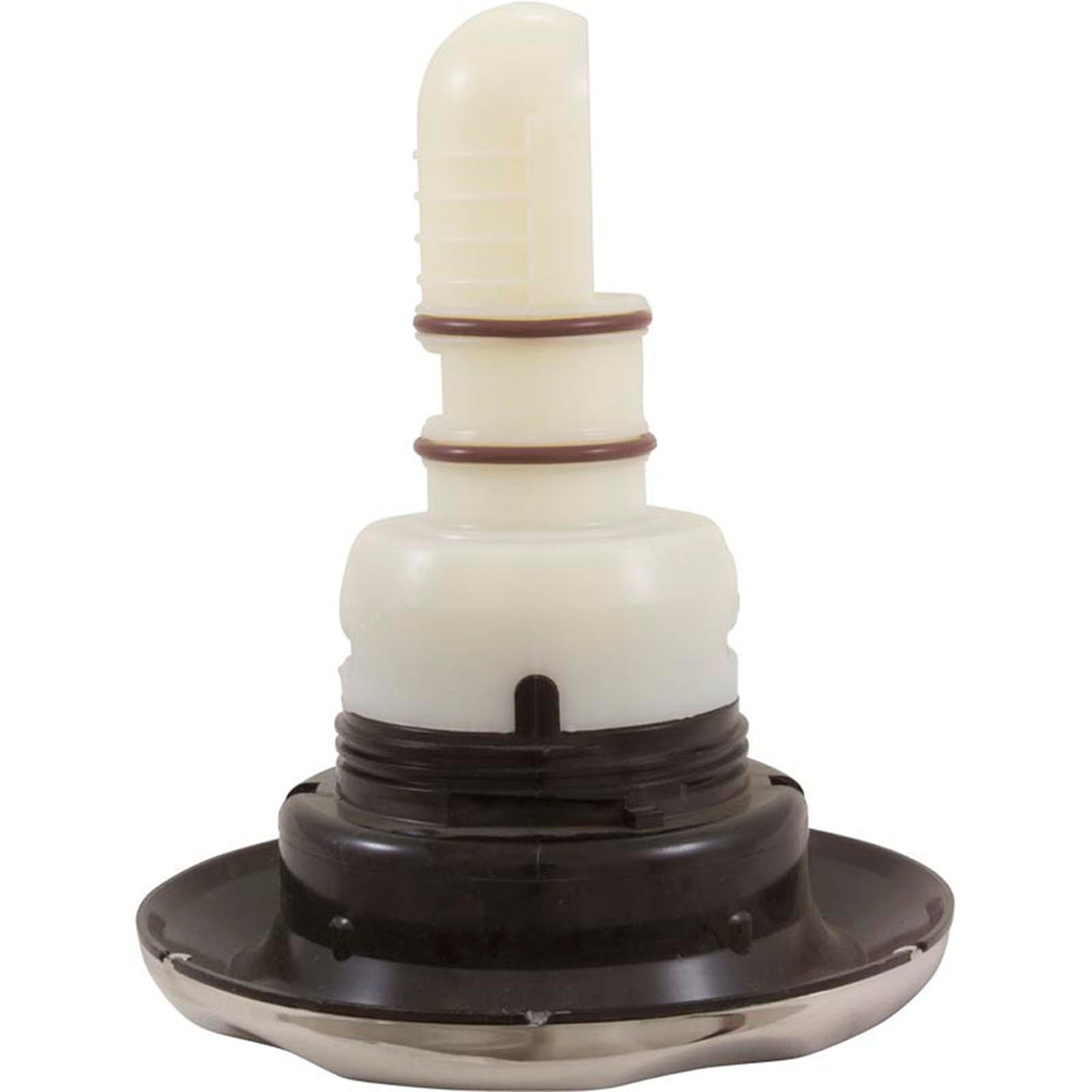 Jet Intl, WW Whirlpool, 5"fd, Dir, Échelle solide, SS/Noir