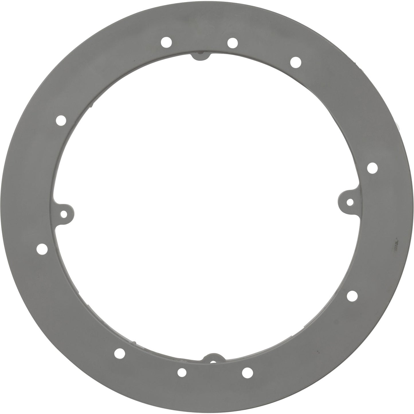 Mounting Plate, Waterway Main Drain Vinyl, 8" Round, Gray
