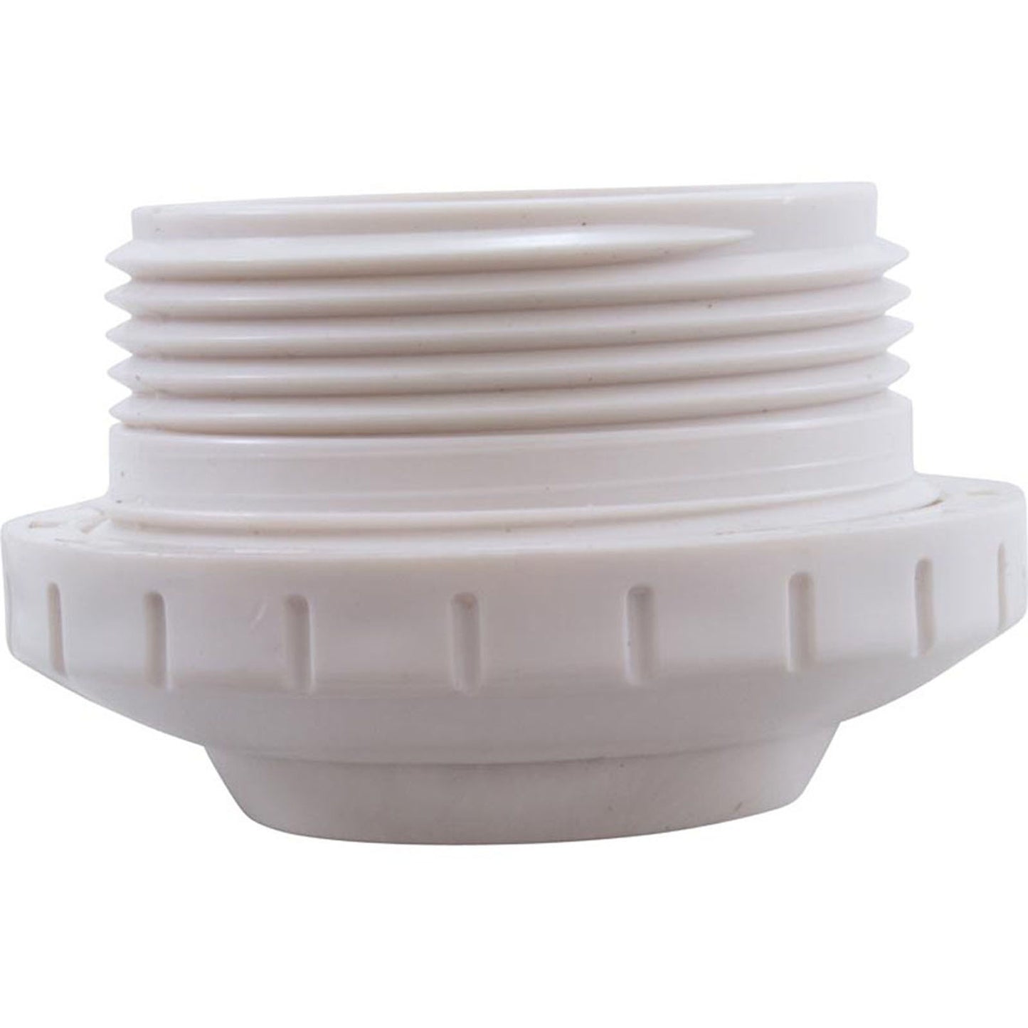 Eyeball Fitting, WW, 1-1/2"mpt, 2-3/8"fd, 1/2"Orifice, White