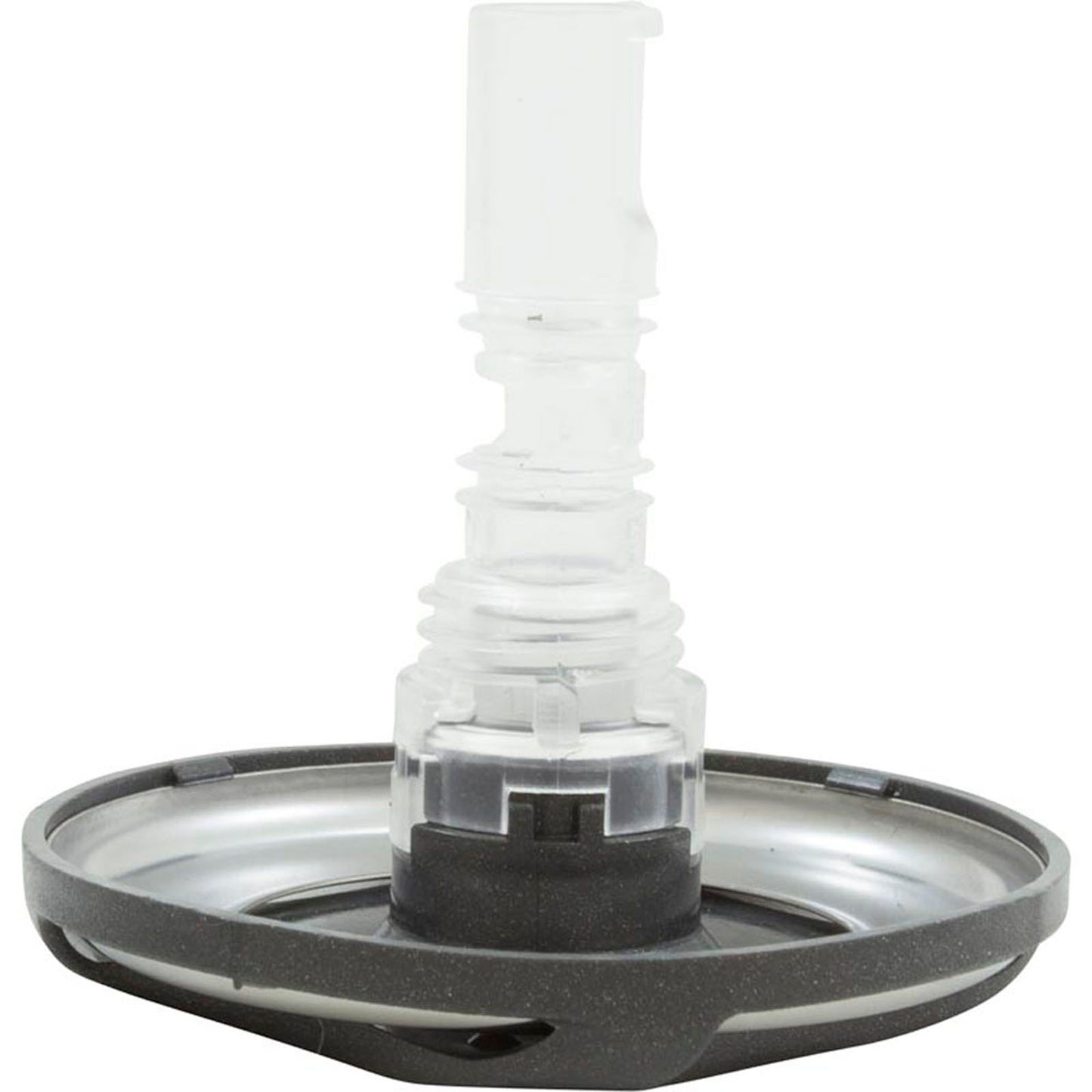 Jet Intl, WW Cluster Storm Glo, Swrl, 3-5/16"fd, Rfld, SS/Dk Gry