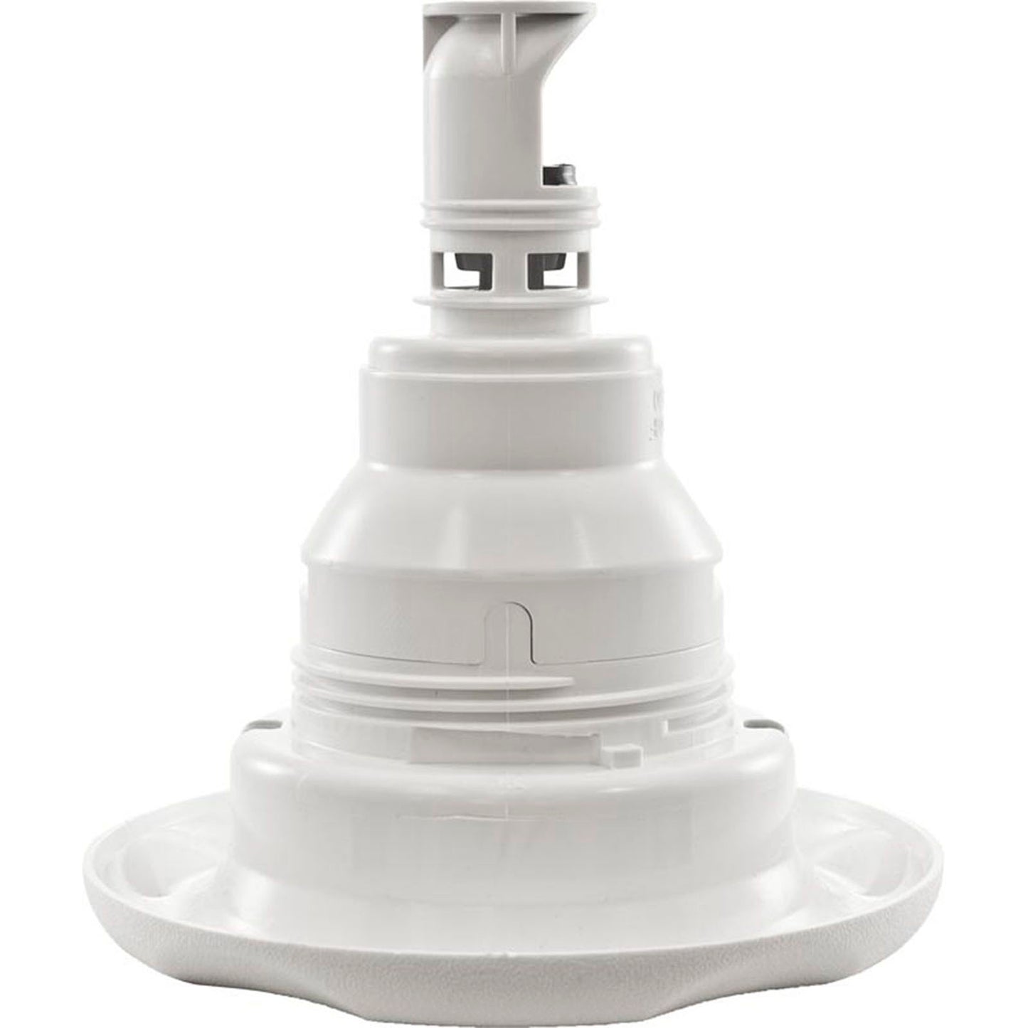 Jet Intl, WW Power Storm, 5"fd, Twin Roto, Txt Scal, Wht, Thd