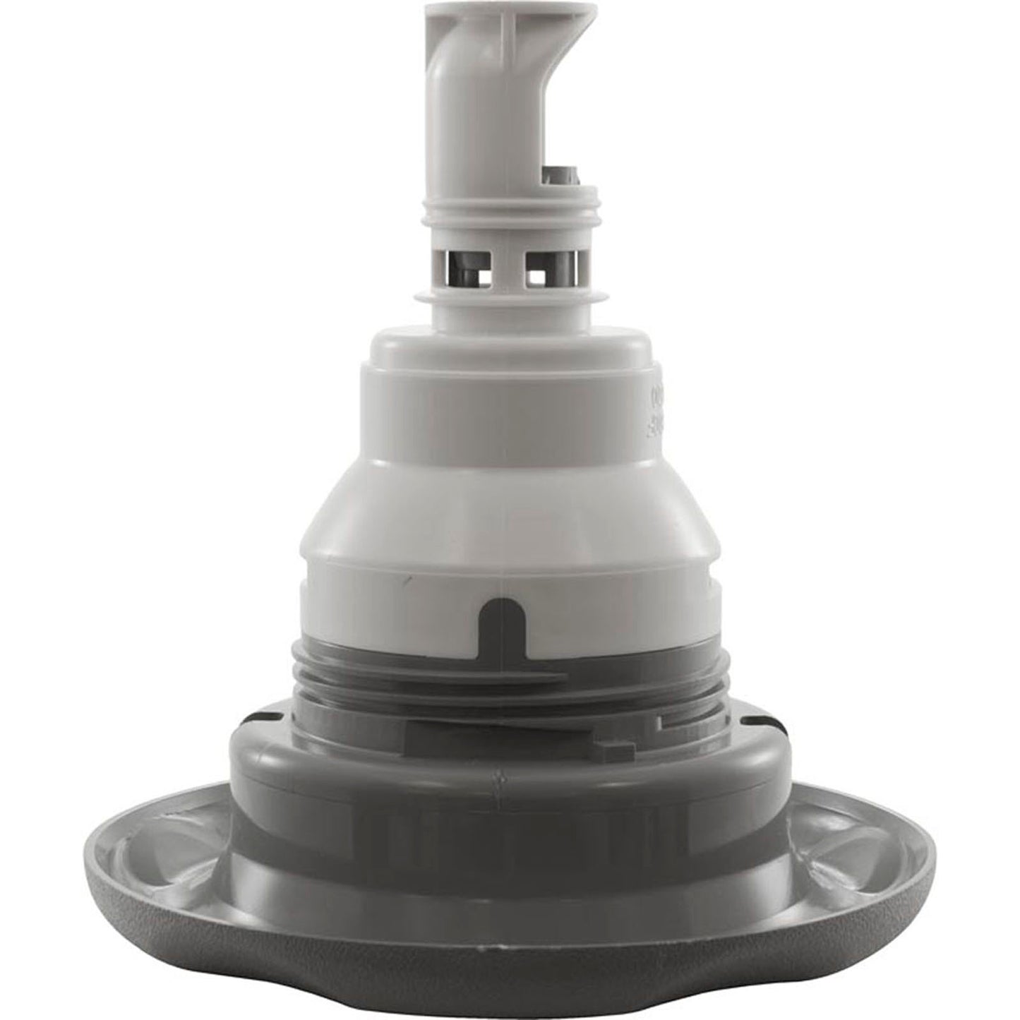 Jet Intl, WW Power Storm, 5"fd, masaje, escala de texto, Gry, Thd