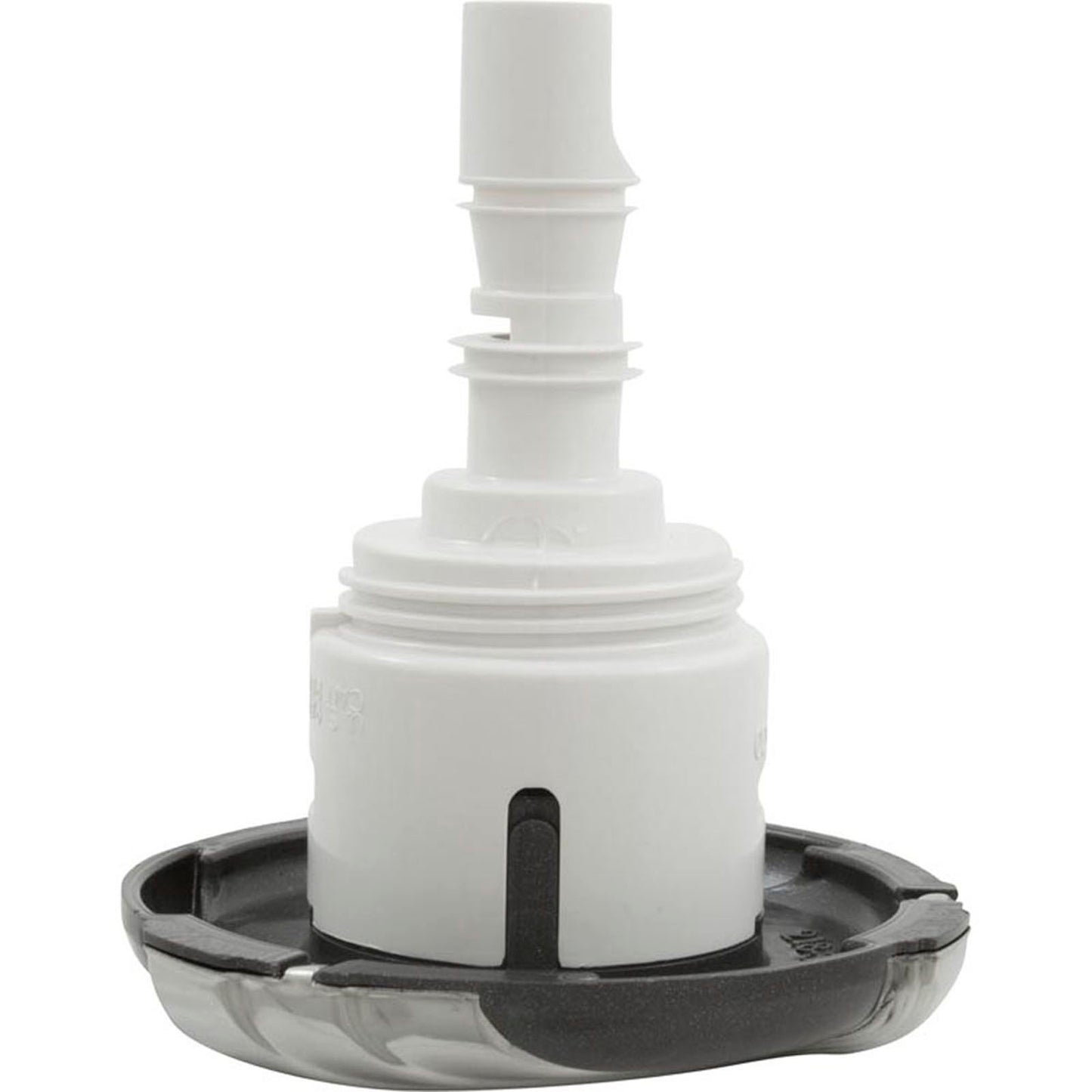 Jet Intl, WW Mini Storm, 3-1/4"fd, Dir, Luxe, SS/Dk Gry, Thd