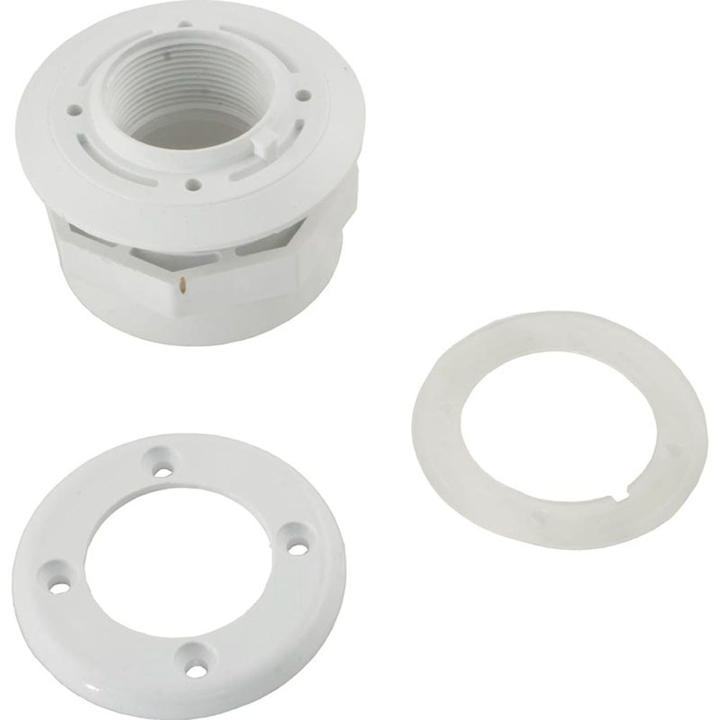 Accesorio de pared, vinilo Waterway, 3" de alto, 1-1/2" de ancho x 1-1/2" de profundidad