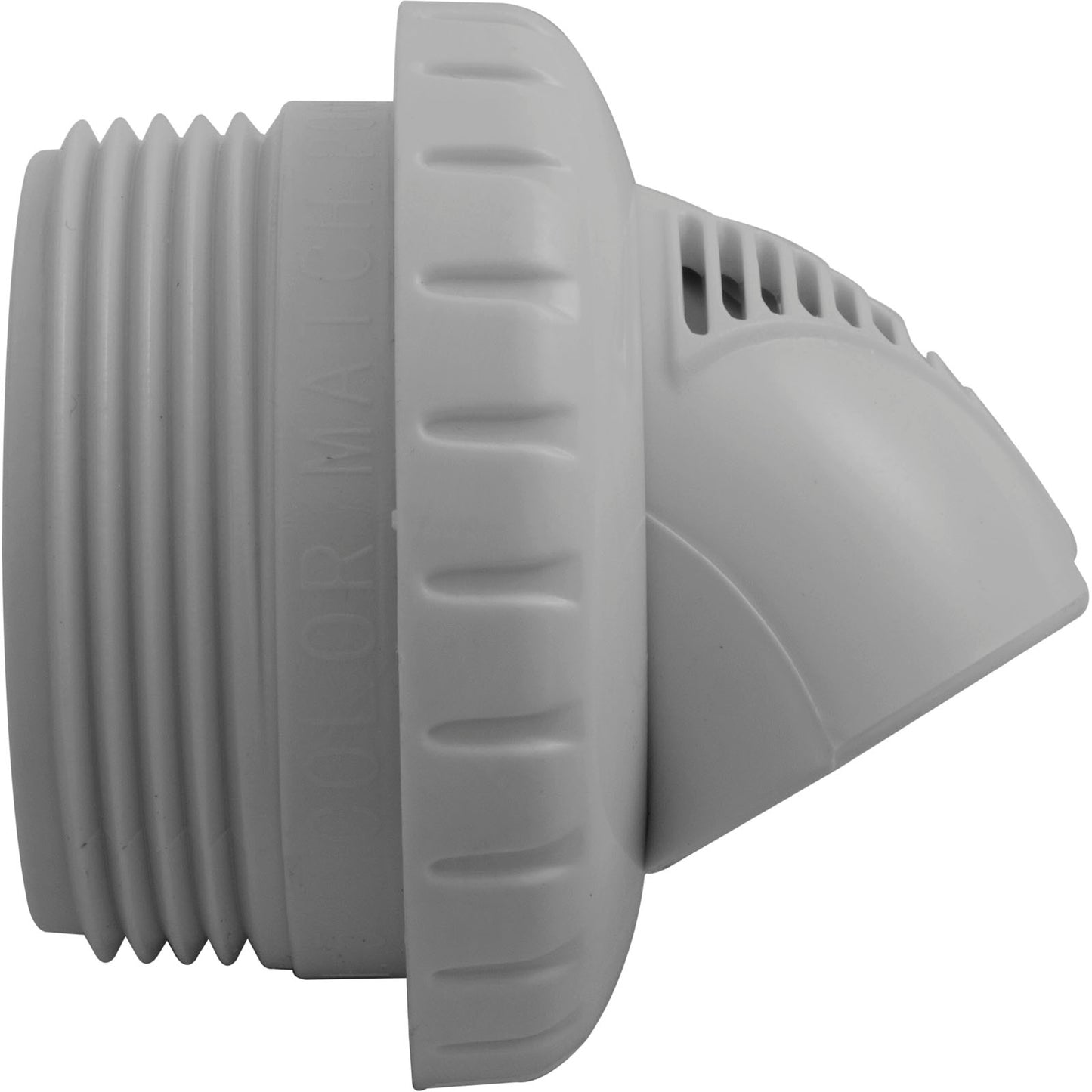 Inlet Fitting, Infusion Venturi, 1-1/2"mpt, Light Gray