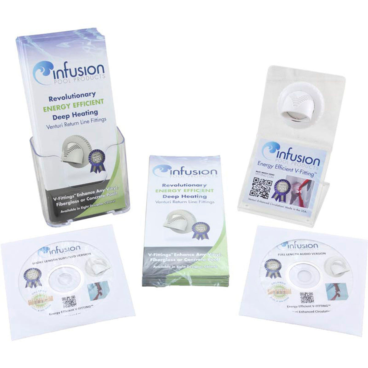 POP Display, Inlet Fitting, Return Line Venturi, Infusion
