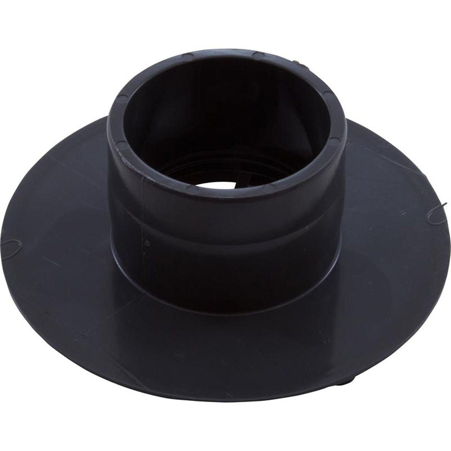 Wall Fitting, Retro 4" dia, 2-3/8"hs, 2" insider, Dk Gray