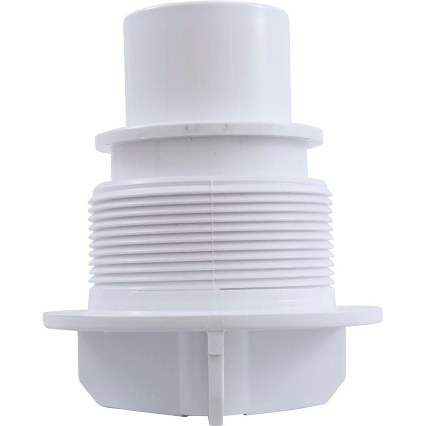Wall Fitting, BWG/BWG Suction Assembly, 3-5/8"hs, 2"spg, White