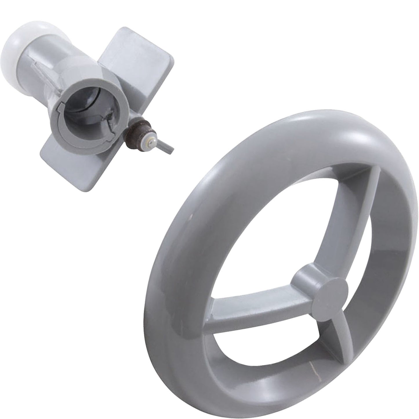 Jet Intl, BWG/HAI Microssage, 3-9/16"fd, Roto, Smth, Gry