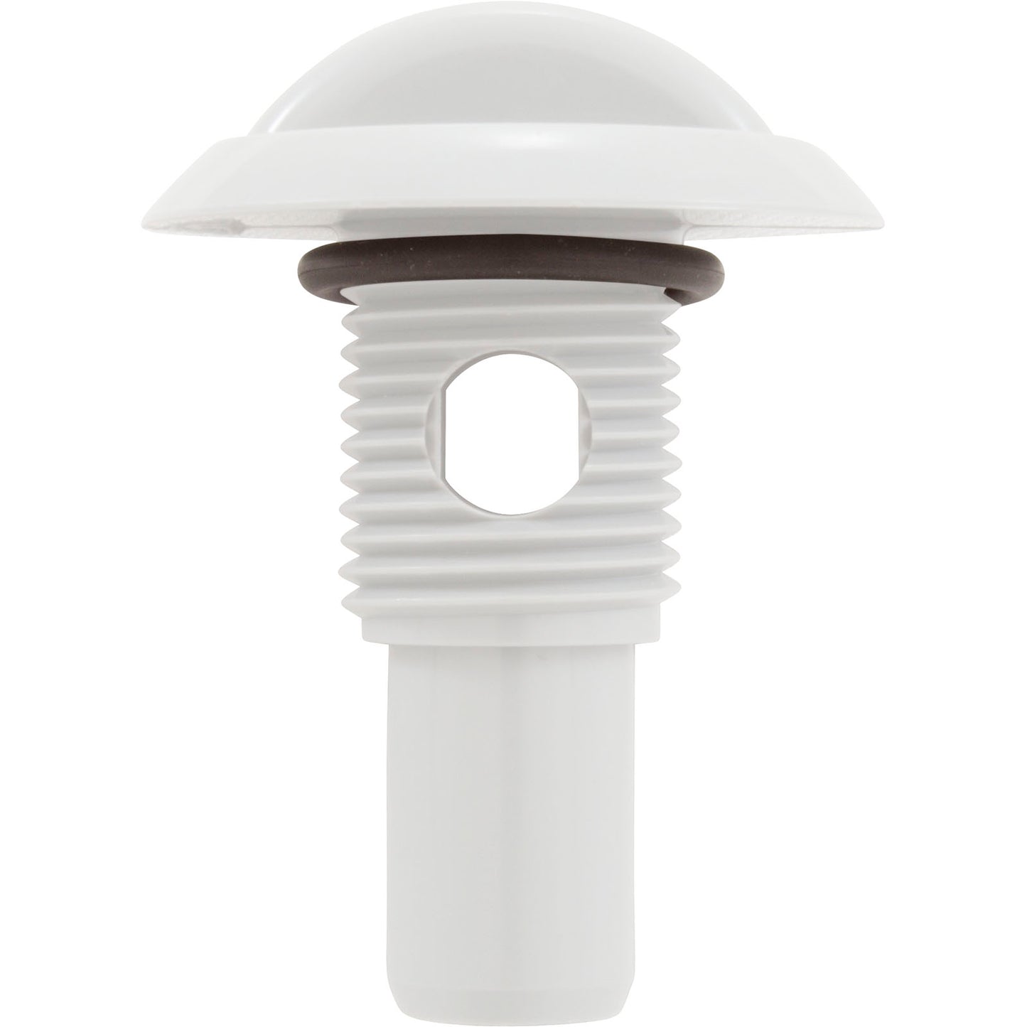 Conjunto de vástago de control de aire, BWG/HAI, extracción superior, 1/2", blanco