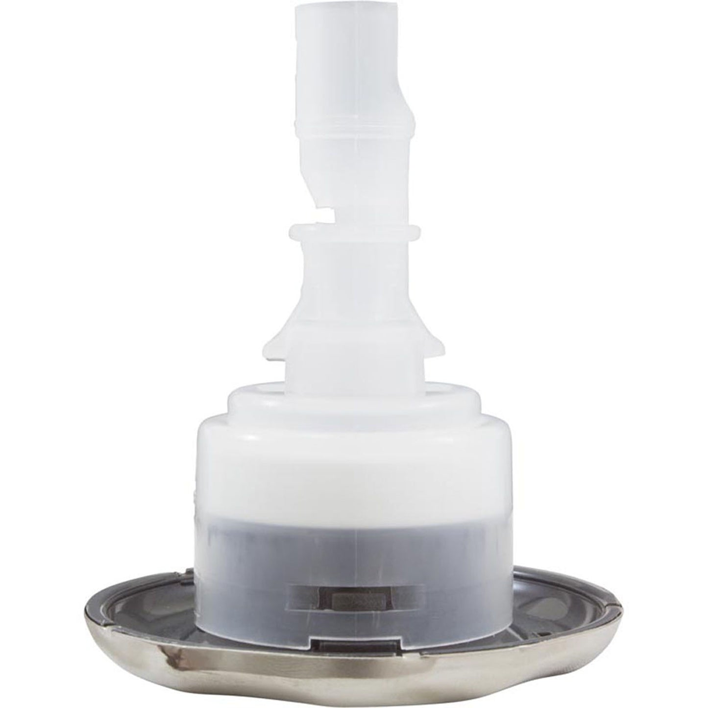 Jet Intl, CMP Typhoon 300, 3"fd, Twin Roto, Scalloped, SS/Dk Gry