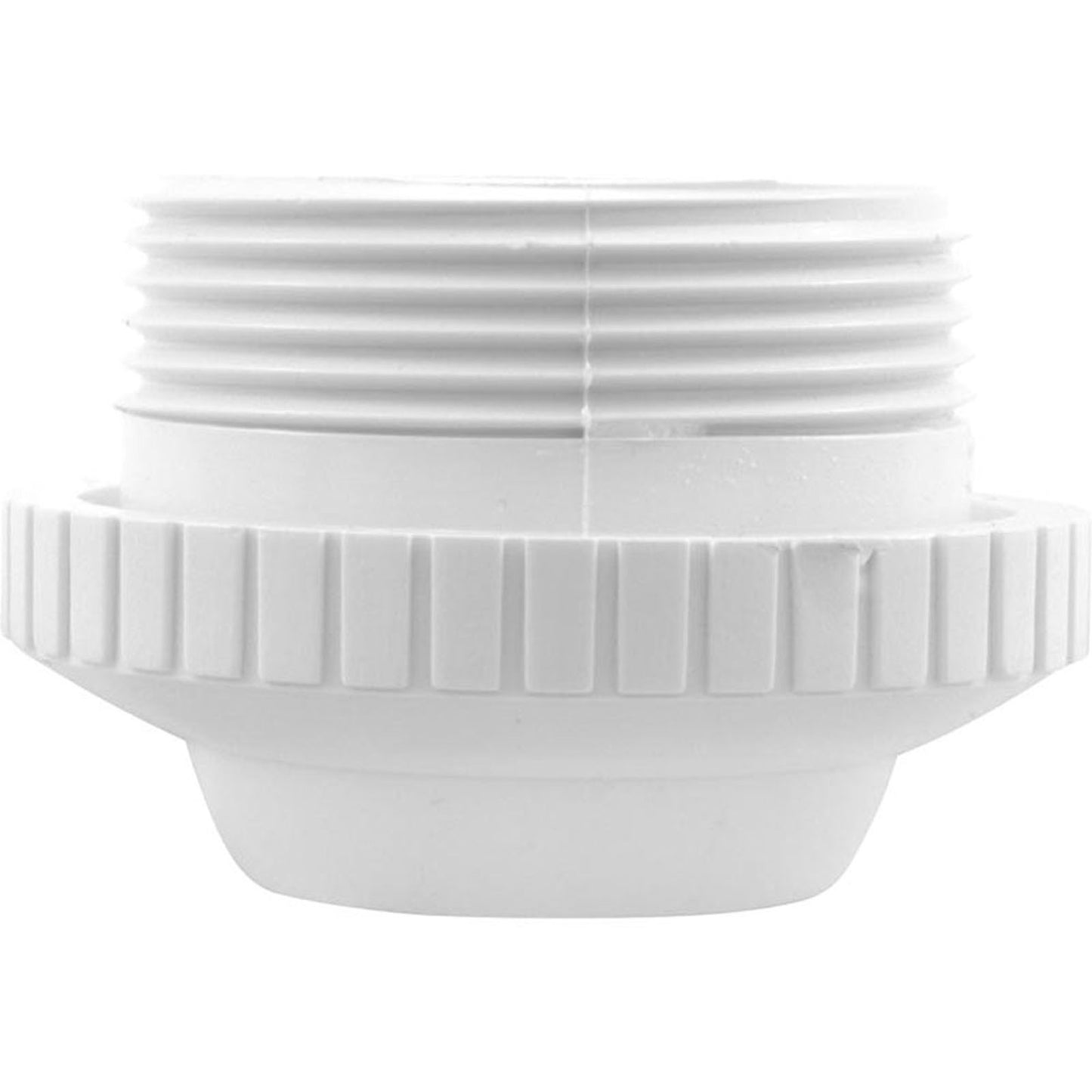 Raccord à œil, CMP, 1-1/2"mpt, 2-3/8fd, 1"orifice, blanc
