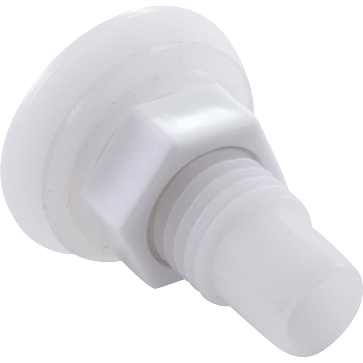 Light Wall Fitting, RD, Mini POL, 1/2"hs, 1"fd, Opaque