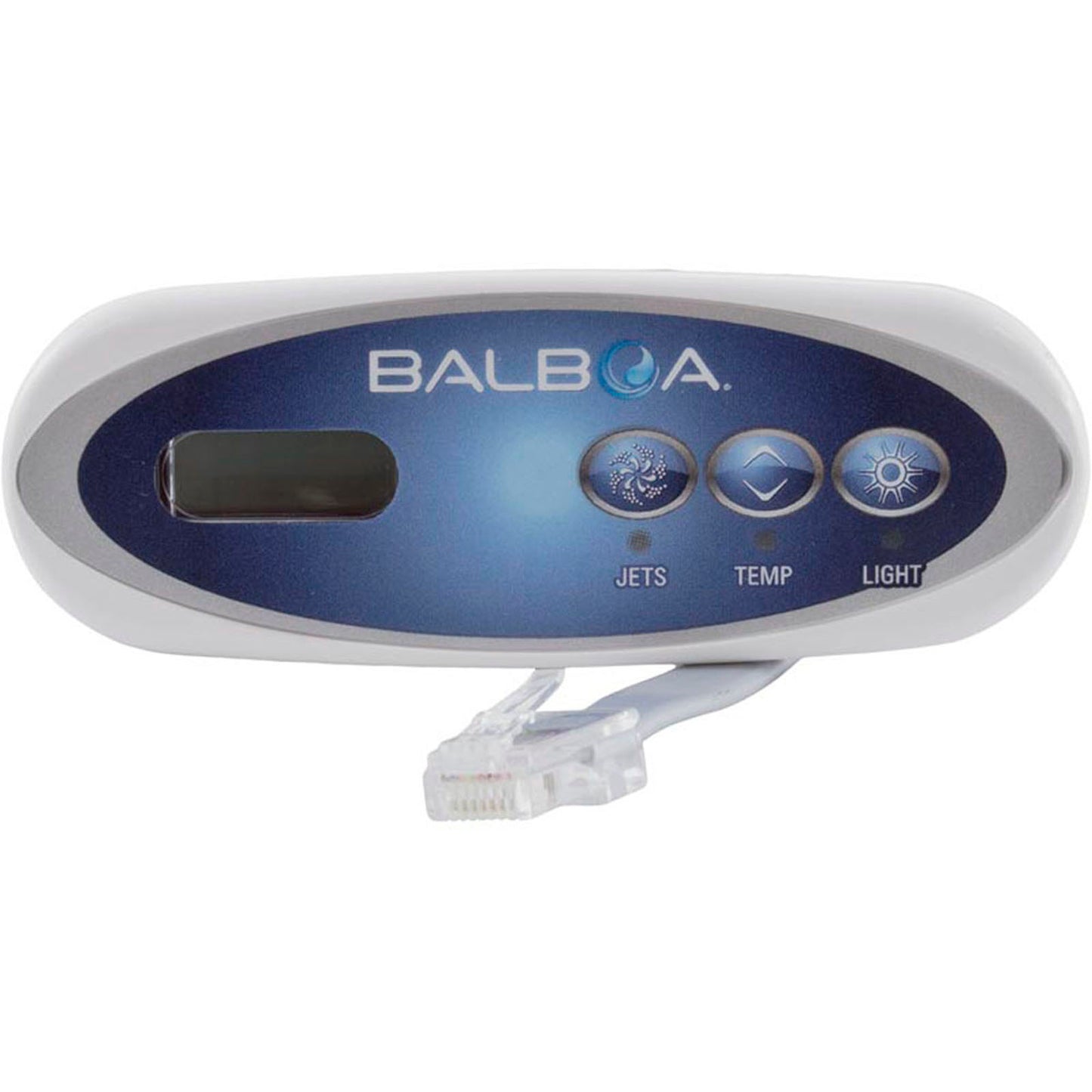 Topside, Balboa Water Group Duplex Mini Oval, P1, Lt, LCD