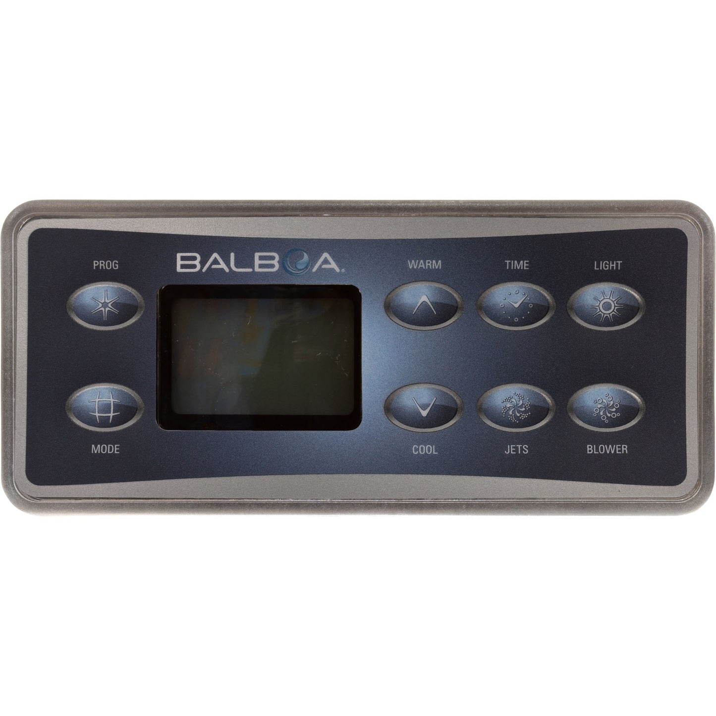 Topside, BWG VL801D, Prog/Mode/Warm/Cool/Time/Jets/Lt/Bl