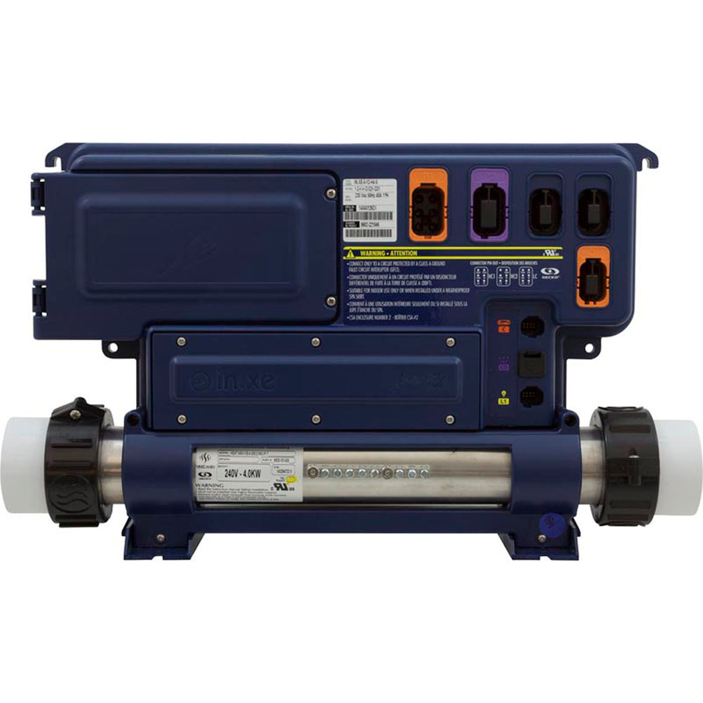 Contrôle, Gecko in.xe-5, P1, P2(2)Bl, Oz, 4,0 kW, 115 V/230 V