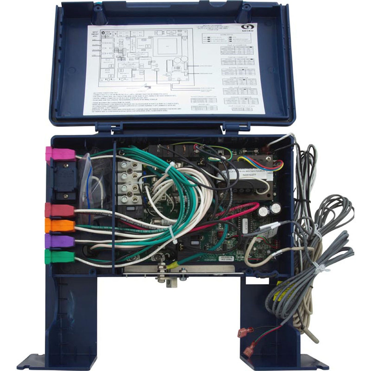 Contrôle, Gecko Classe S, P1, P2, Bl, Cp, Oz, L, 115v/230v