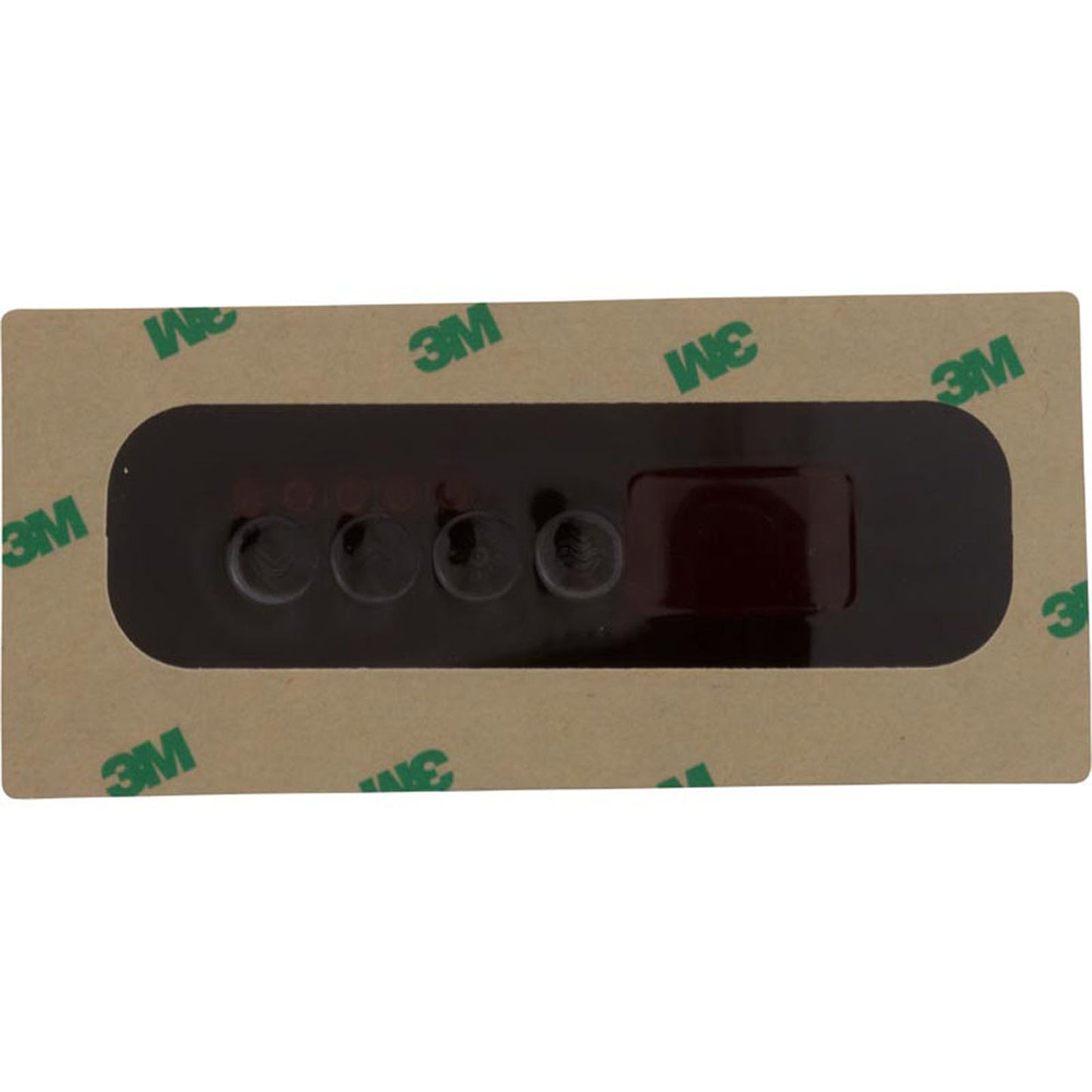 Overlay, Gecko TSC-18-GE1, 4 Button, P1, Light