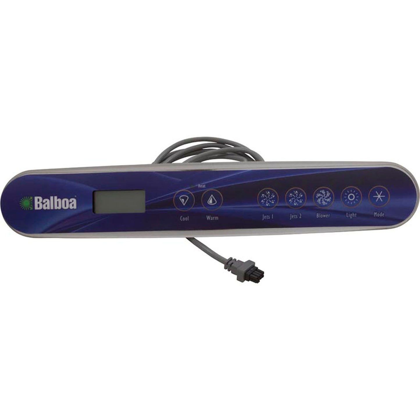 Topside, Hydro-Quip-BWG ML550, LCD, 7 Button, 2 Jet, Bl, 7ft Cord