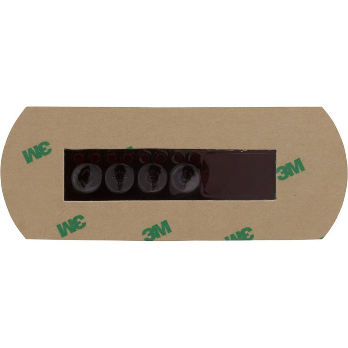 Overlay, Gecko in.k200, 4 Button, P1, P2, Lt