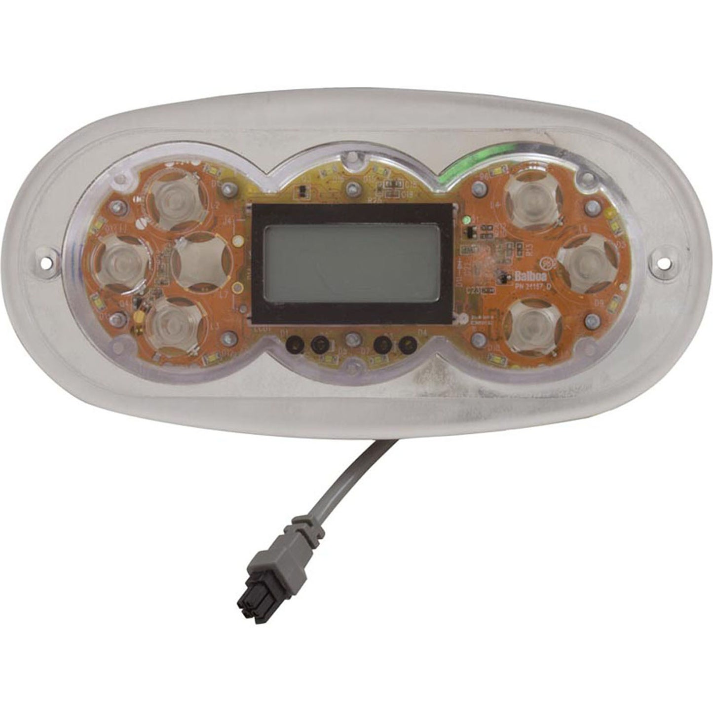 Topside, HQ-BWG TP600, 6-Button, LCD, w/o Overlay