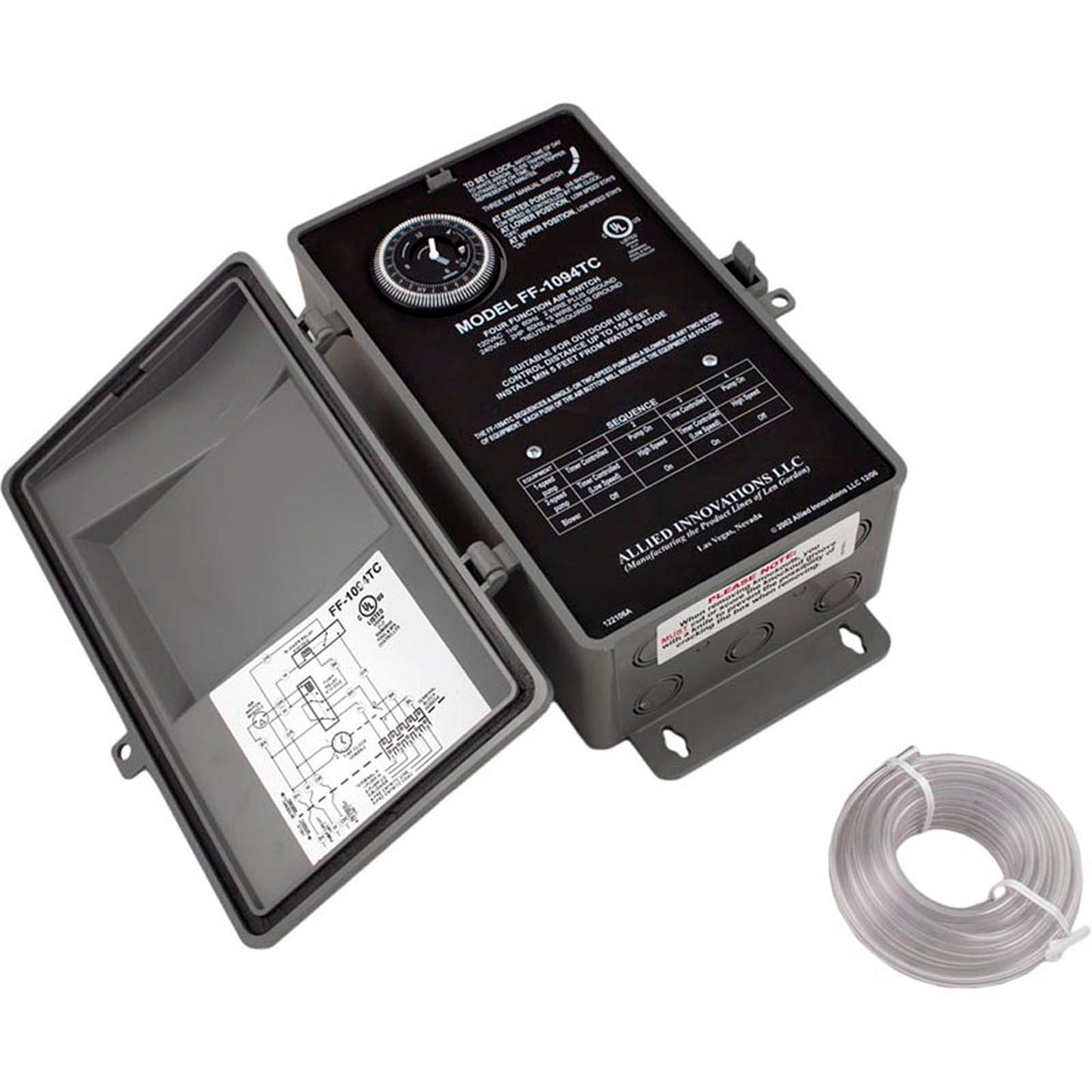 Control, Len Gordon FF1094TC, 115v/230v, Dual Circuit
