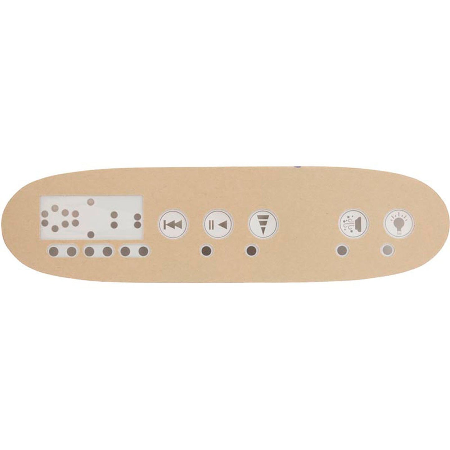 Overlay, Dimension One, TSC-42, 5 Button, Gray