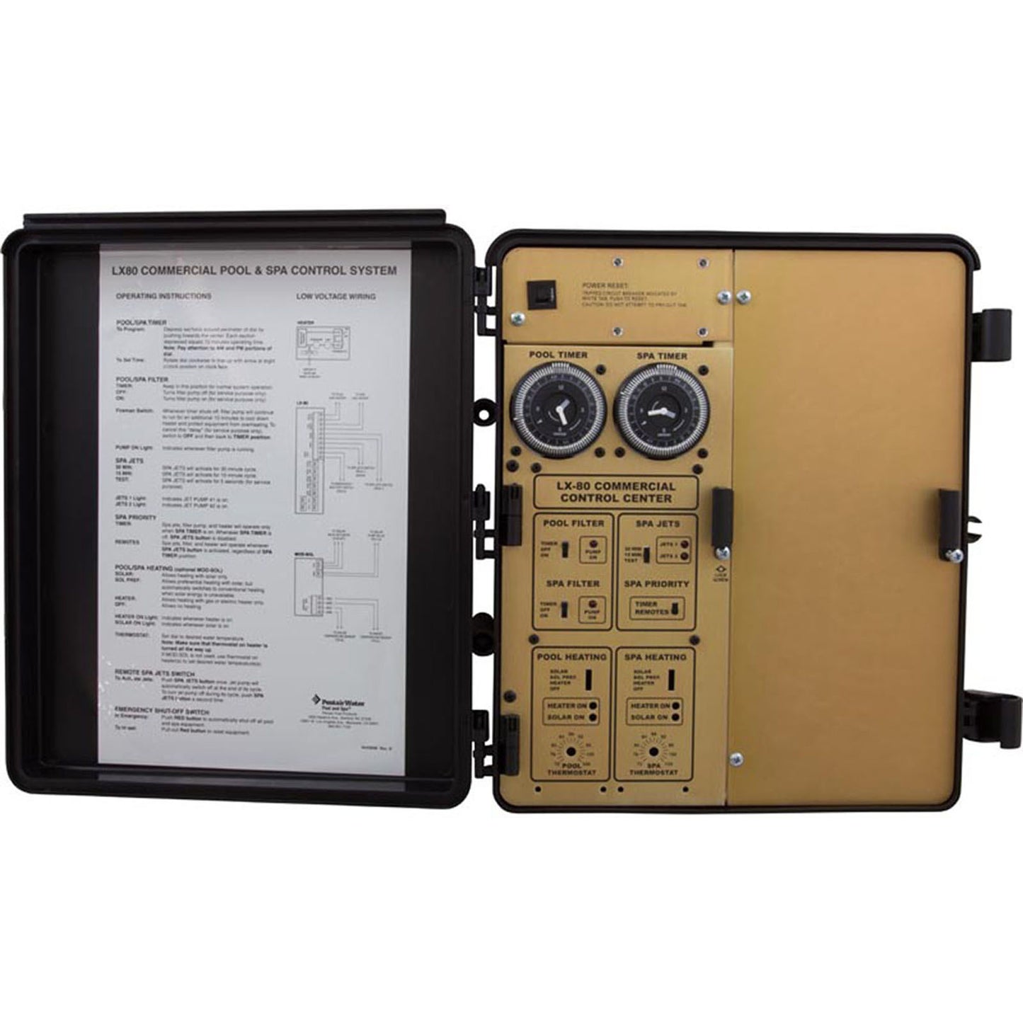 Control System, Pentair LX80, Pool/Spa