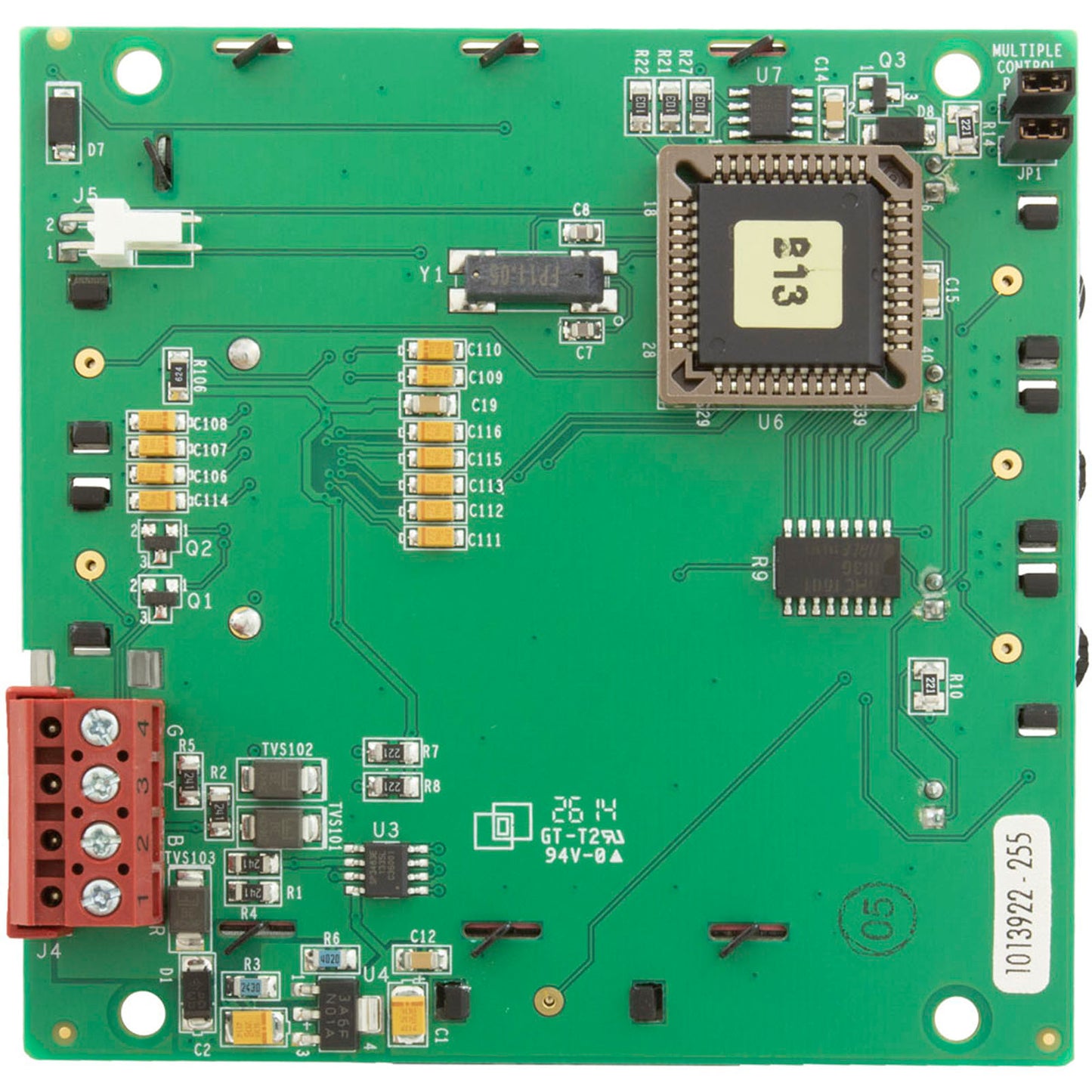 PCB Assembly, Zodiac Jandy AquaLink OneTouch, LCD, Black Buttons