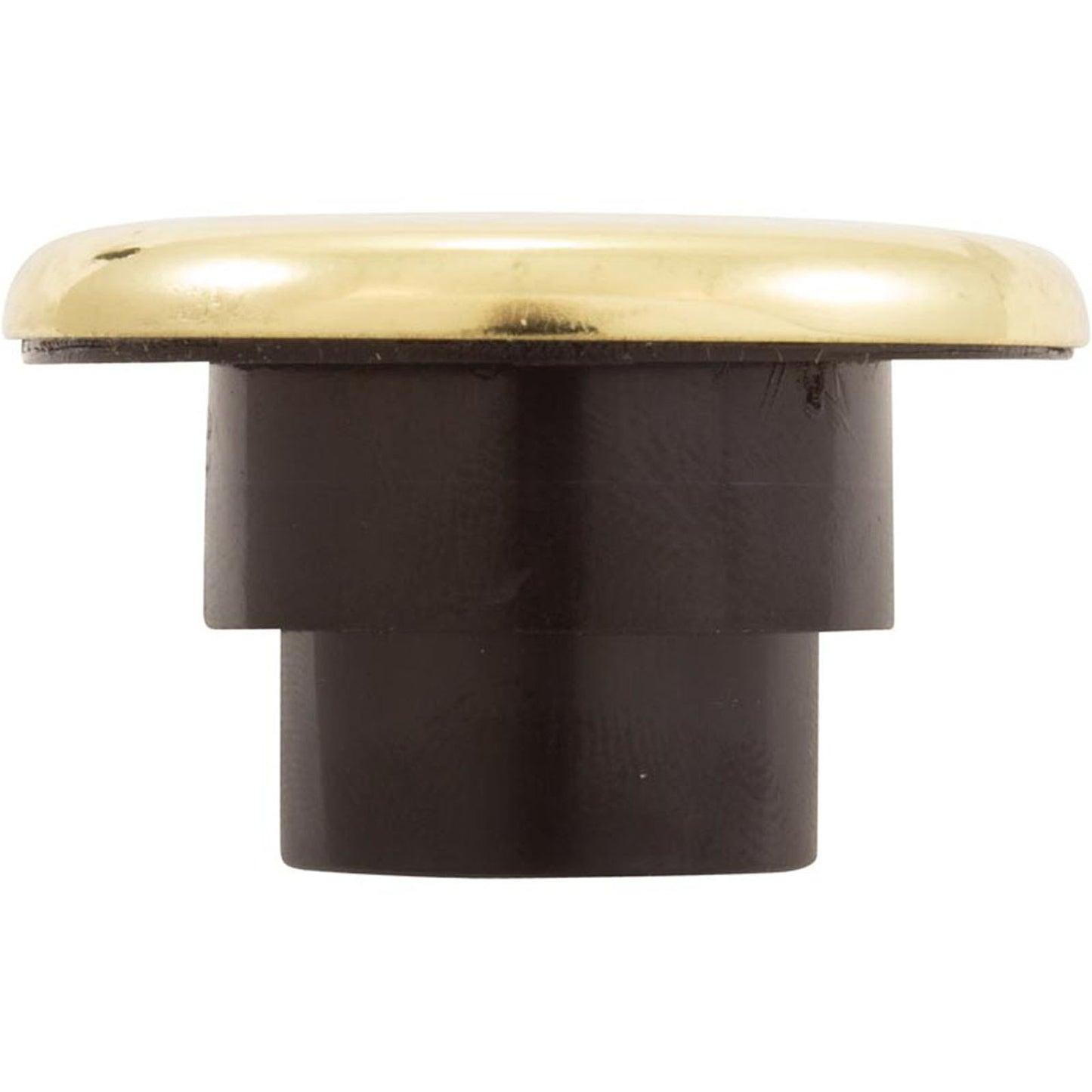 Air Button Bezel Kit, TDI 3428, 1-5/8"fd, Polished Brass