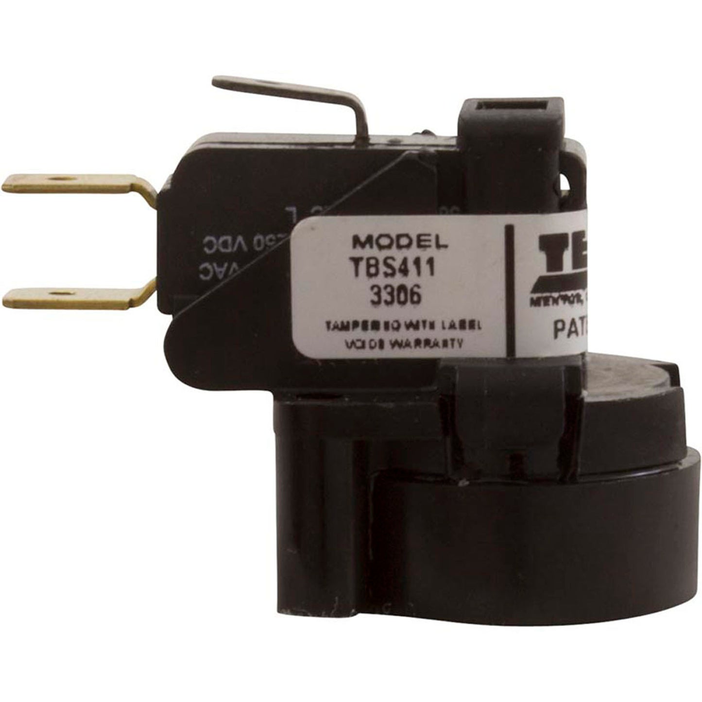 Air Switch, Tecmark, SPDT, 10 Amp, Latching, Side Spout