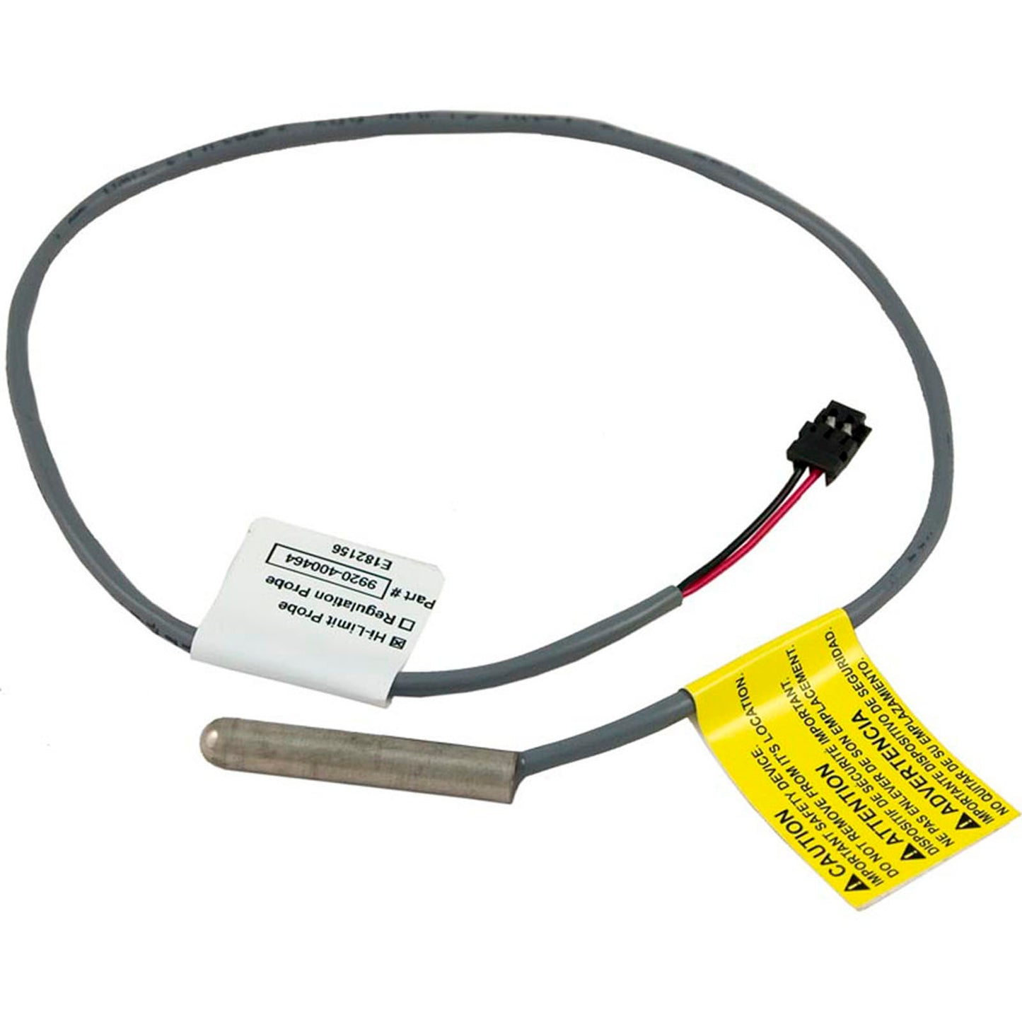 Sensor, Hi Limit, HydroQuip, 18", 1/4"dia, 2-pin, After 5/03