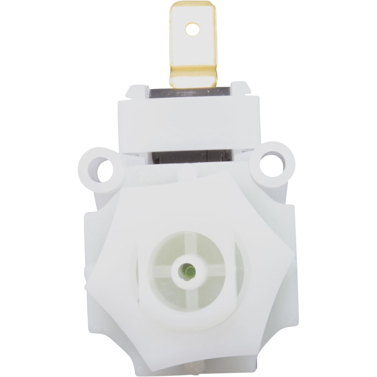 Air Switch, PresAir, SPST, 9/16" Center Spout, 21A, Momentary