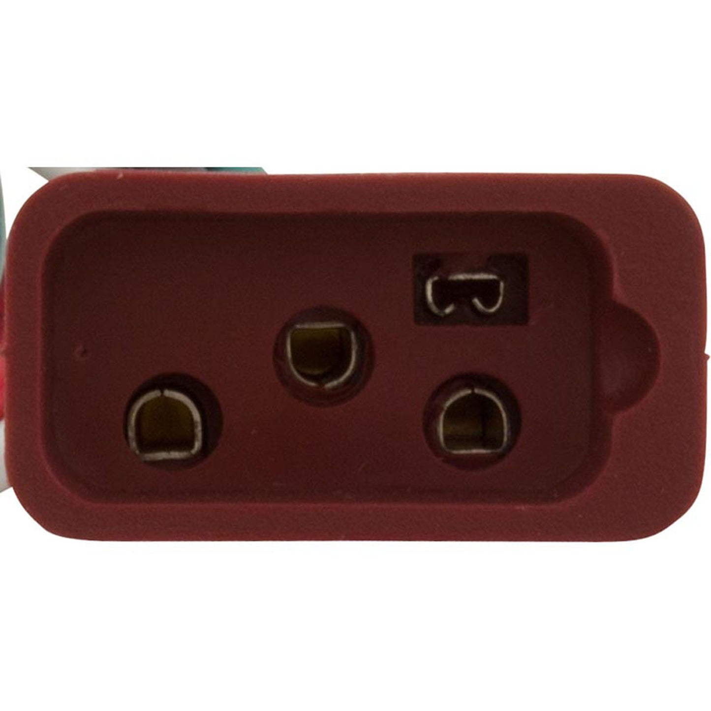 Receptacle, H-Q, Pump 2, 2 Speed, Molded, Brown, 14/4
