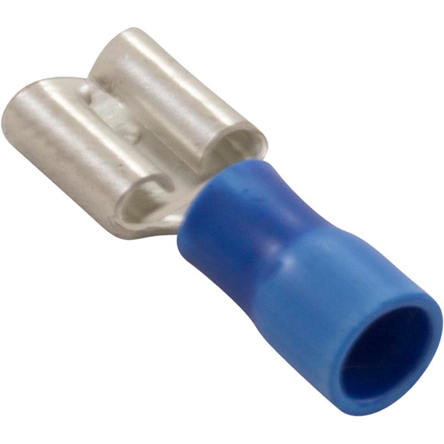 Desconexión, hembra, 16-14 AWG, lengüeta de 0,250, azul, cantidad 25